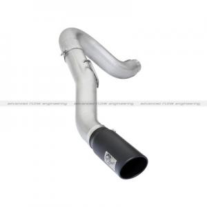 AFE ATLAS 5in DPF-Back Aluminized Steel Exhaust System 13-15 RAM Coil Spring Susp