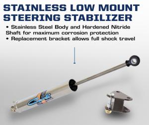 Carli 2014+ Ram Stainless High Mount Steering Stabilizer (CS-DHMSS-14)