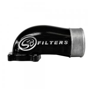 S&B 2003-04 Ford Powerstroke 6.0L Black Intake Elbow (76-1003B)