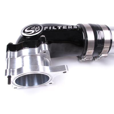 S&amp;B 2005-07 Ford Powerstroke 6.0L Cast Aluminum Intake Elbow (76-1010B)