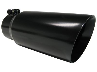 MBRP 5 inch Black Dual Wall Angled Tip 4 inch inlet