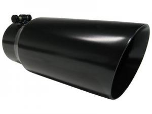 MBRP 5 inch Black Dual Wall Angled Tip 4 inch inlet