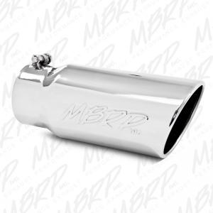 MBRP 5 inch Angled Tip Rolled End 4 inch inlet (T5051)