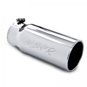 MBRP 5 inch Straight Rolled End Tip 4 inch inlet (T5050)