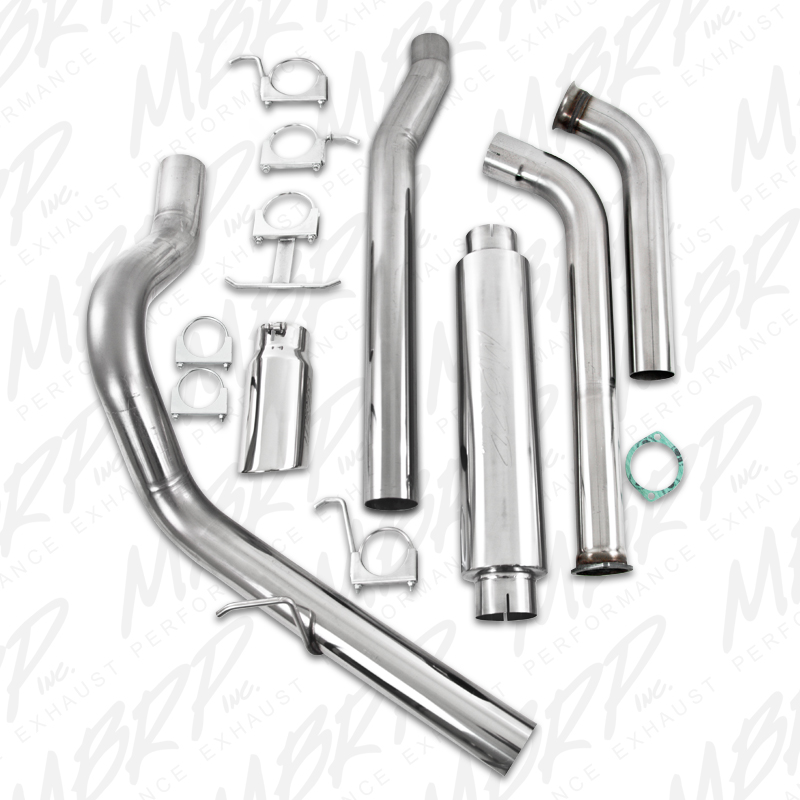 MBRP 03-07 6.0L Powerstroke 4 inch Turbo Back XP Series