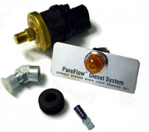 Airdog 5 PSI Low Fuel Pressure Indicator Warning Light