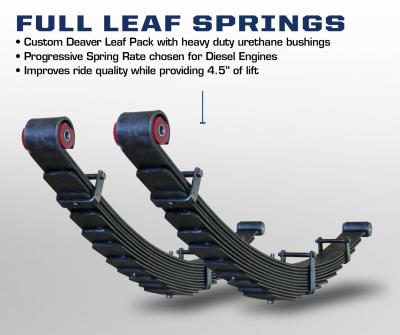 Carli Ford Excursion Full Leaf Springs (CS-FFSP)