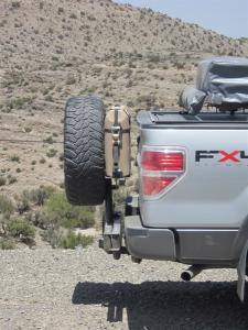 Wilco Offroad Hitchgate Hi-Lift jack and jerry can mounting kit (HLG25663)