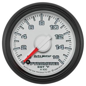 Autometer 2-1/16 Pyrometer, 0-1600 °F, Gen 3 Dodge Factory Match (AUT8544)