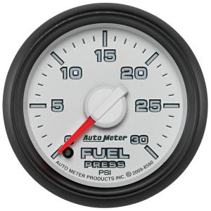 Autometer 2-1/16 Fuel Pressure, 0-30 PSI, Gen 3 Dodge Factory Match (AUT8560)