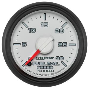 Autometer 2-1/16 Fuel Rail Pressure, 0-30K PSI, Gen 3 Dodge Factory Match (AUT8586)
