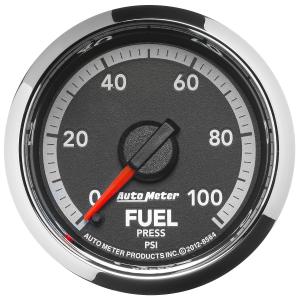 Autometer 2-1/16 Fuel Pressure, 0-100 PSI, Gen 4 Dodge Factory Match (AUT8564)