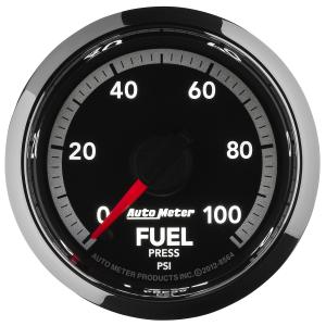 Autometer 2-1/16 Fuel Pressure, 0-100 PSI, Gen 4 Dodge Factory Match (AUT8564)