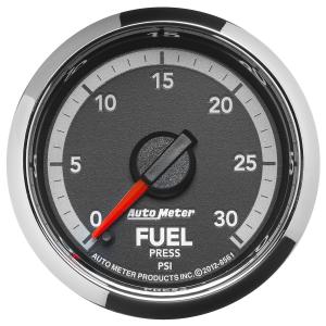 Autometer 2-1/16 Fuel Pressure, 0-30 PSI, Gen 4 Dodge Factory Match (AUT8561)