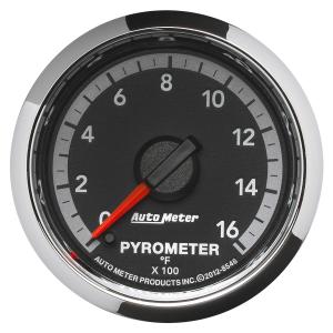 Autometer 2-1/16 Pyrometer, 0-1600 °F, Gen 4 Dodge Factory Match (AUT8546)