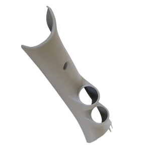 Autometer A-Pillar Full Dual 2-1/16 Tan Dodge Ram 10-15 (AUT17218)