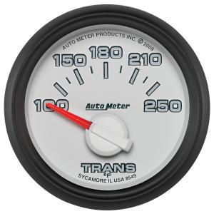 Autometer 2-1/16 Transmission Temp, 100-250 °F, Gen 3 Dodge Factory Match (AUT8549)