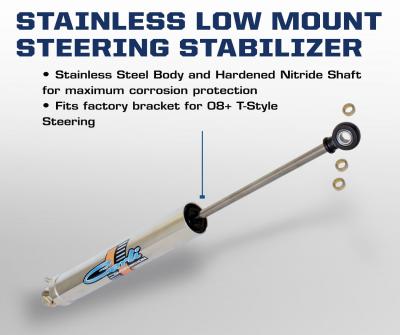 Carli Dodge Opposing Stainless Steering Stabilizer Kit (CS-DSSOK-T)