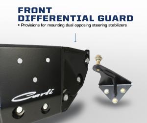 Carli Dodge Opposing Stainless Steering Stabilizer Kit (CS-DSSOK-T)