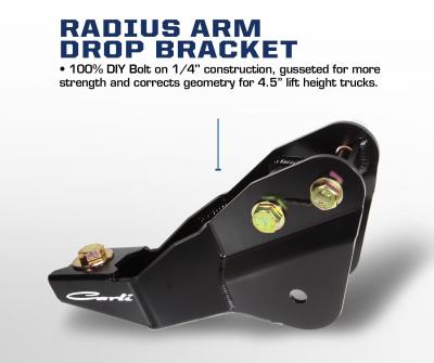 Carli 2017+ Ford Radius Arm Drop Brackets