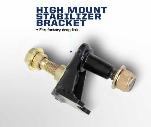 Carli 2017 Ford Stainless High Mount Steering Stabilizer (CS-FHMS-SS-17)