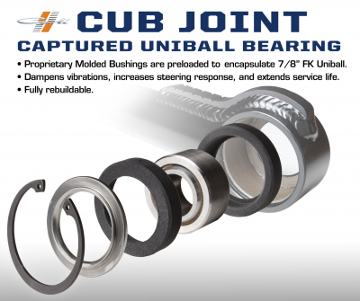 Carli Dodge Adjustable Chromoly Track Bar (CS-DATB-03)