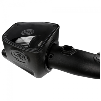 S&amp;B 08-10 6.4 Powerstroke Cold Air Intake Kit Dry Filter