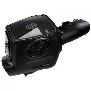 S&amp;B 08-10 6.4 Powerstroke Cold Air Intake Kit Dry Filter