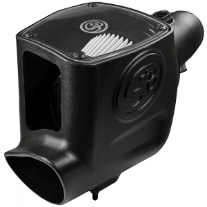 S&amp;B 08-10 6.4 Powerstroke Cold Air Intake Kit Dry Filter