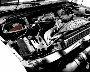 S&amp;B 08-10 6.4 Powerstroke Cold Air Intake Kit Dry Filter