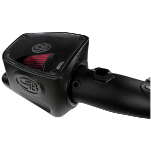 S&B 08-10 6.4 Powerstroke Cold Air Intake Kit Cleanable Cotton Filter