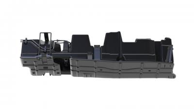 S&amp;B 60 Gallon Replacement Tank For 2017-2019 Ford Powerstroke 6.7L, Crew Cab Short Bed (10-1004)