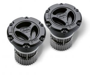 Warn 05 -16 Ford Super Duty Black Locking Hub Pair - 35 Spline (95060)