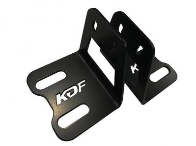KD Fabworks 17+ Ford Super Duty Bumper Brackets for Rigid 20in RDS Curved Light Bar (TR-0037)