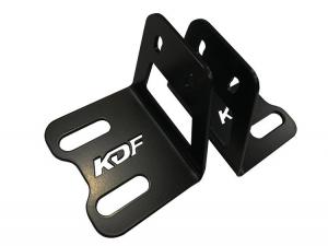 KD Fabworks 17+ Ford Super Duty Bumper Brackets for Rigid 20in RDS Curved Light Bar (TR-0037)