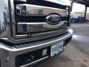 KD Fabworks 11 - 16 Ford F250/F350 30in Single Row Curved Mount Rigid RDS-SR (TR-0041)