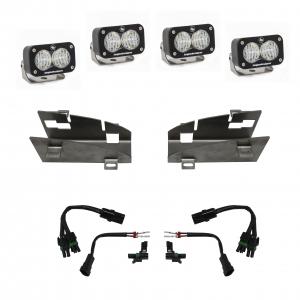Baja Designs 2019+ Ram Rebel 1500 Dual S2 Fog Pocket Kit (448024)