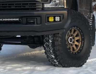 KD Fabworks 2017+ F250/350 Dual Baja Designs Mounts (TR-0027)