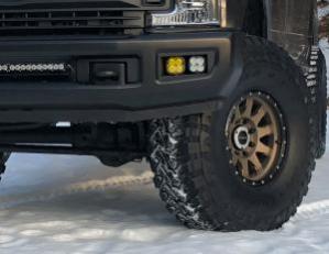 KD Fabworks 2017+ F250/350 Dual Baja Designs Mounts (TR-0027)