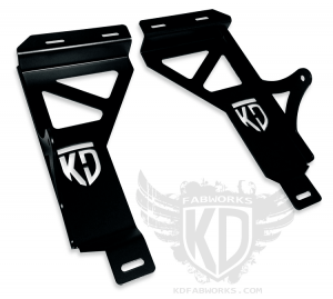KD Fabworks Bumper bracket for 20&quot; LED Light Bar - 99.5-04 Ford F250/F350/Excursion (TR-0004)