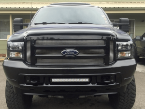KD Fabworks Bumper bracket for 20&quot; LED Light Bar - 99.5-04 Ford F250/F350/Excursion (TR-0004)