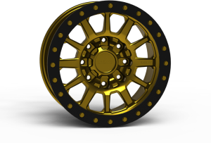 INNOV8 G600 Simulated Beadlock Wheel 17x8.5 (G600SBL)