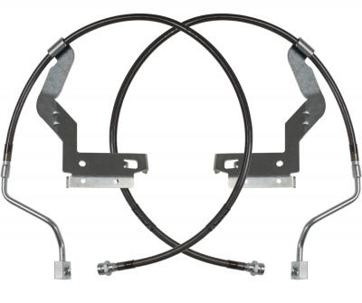 Carli 2017+ Ford FRONT Braided Brake Lines (CS-FORDBBL-17-F)