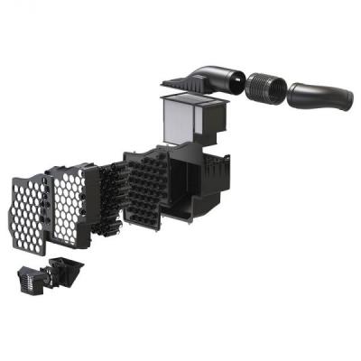 S&amp;B 17 - 19 Ford Powerstroke 6.7L Particle Separator (75-7001)
