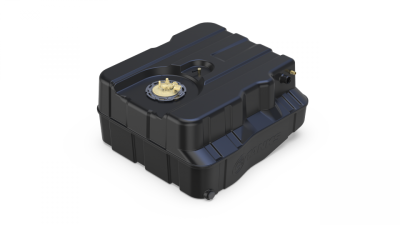 S&amp;B 40 Gallon Replacement Tank for 2000-2010 Ford Powerstroke 7.3L 6.0L 6.4L Cab Chassis (10-1002)