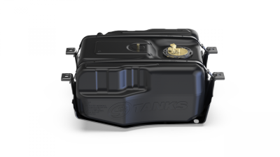 S&amp;B 40 Gallon After Axle Replacement Tank for 2011-2016 Ford Powerstroke 6.7L Cab Chassis (10-1001)