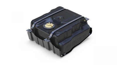 S&amp;B 40 Gallon After Axle Replacement Tank for 2011-2016 Ford Powerstroke 6.7L Cab Chassis (10-1001)