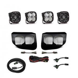 447738 - 2x Squadron SAE White lights / 2x Squadron Sport White Lights with Standard Wiring Harness