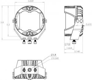 Baja Designs LP4 Pro LED Light PAIR (297803)
