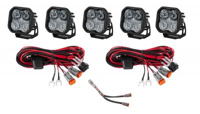 8LUG 2020+ Super Duty 5 LED Bumper Mount Kit